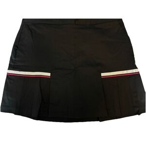Lady Hagen Golf Skort Skirt Womens Size 8 Black Pleated Athletic Pockets NWT